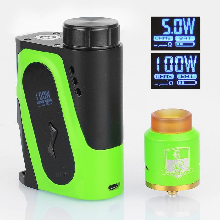 Capo Squonker 100W con Combo RDA KIT Green - Imagen 2