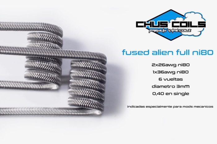 Chus Coils Fused Alien Full Ni80