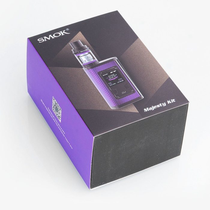 SMOK Majesty 225W Kit Carbon Fiber Purple - Imagen 2