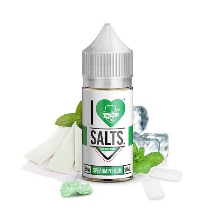 Mad Hatter I Love Salts Spearmint Gum 10ml 20mg