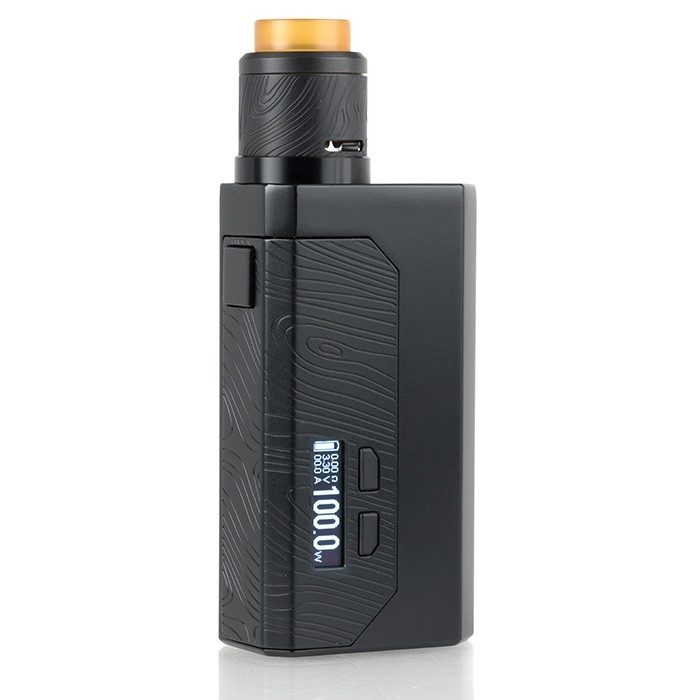 Kit Luxotic MF 100w Box Mod con Guillotine RDA V2 Black