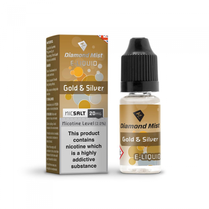 Diamond Mist Gold & Silver Salt 10 ml