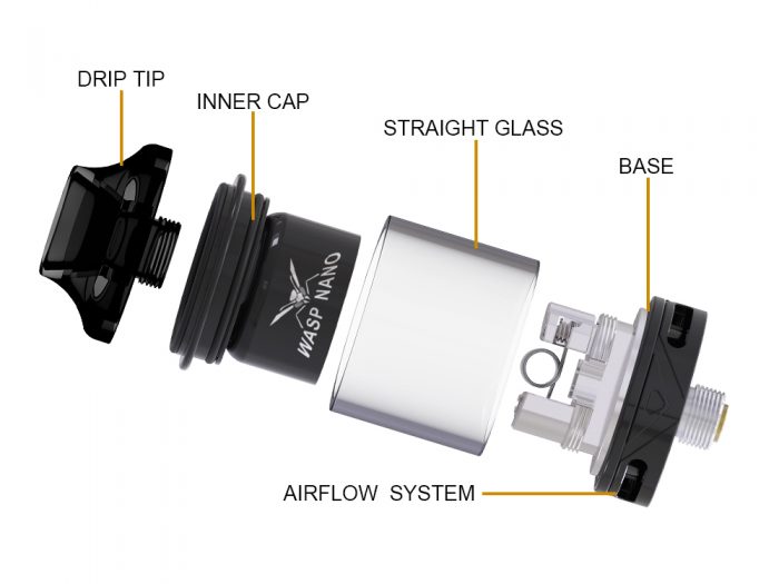 Wasp Nano RTA 2ml 23mm Oumier - Imagen 2