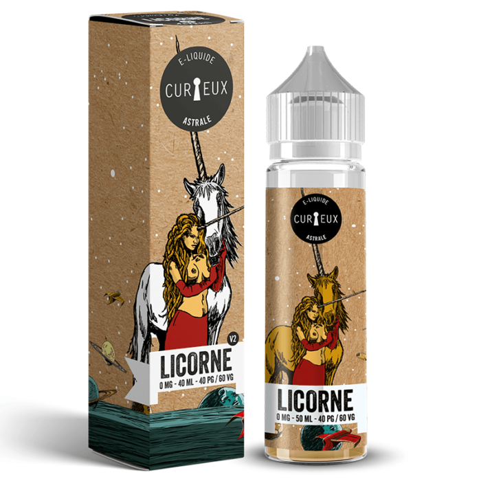 Licorne Curieux 50ml TPD