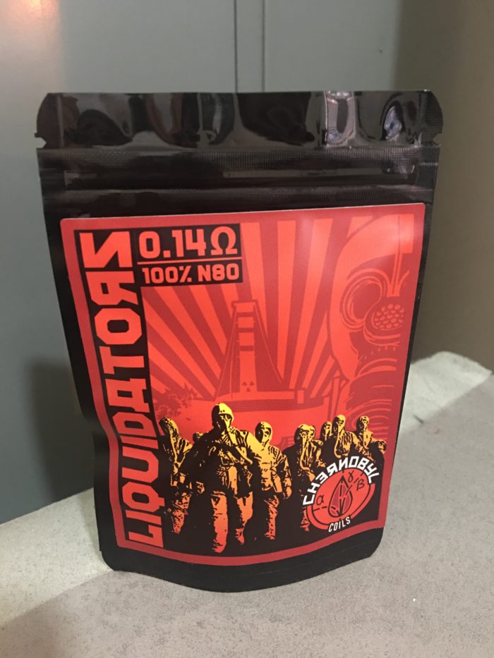 Liquidators 0.14 Ohm - Chernobyl Coils by Charrocoils