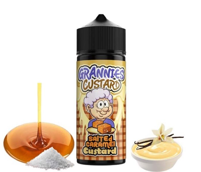 Salted Caramel Custard 100ml Grannies Custard