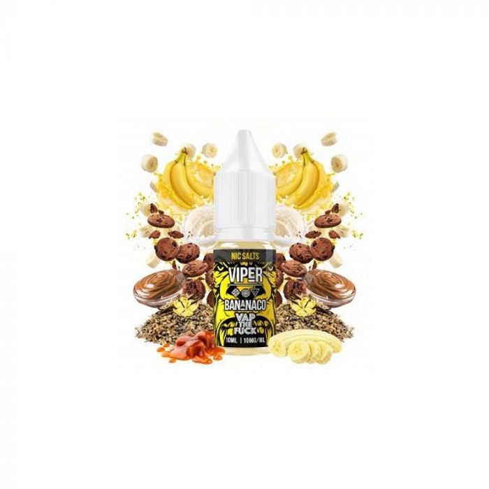 Bananaco Nic Salts 10ml Viper & Vap The Fuck 20mg