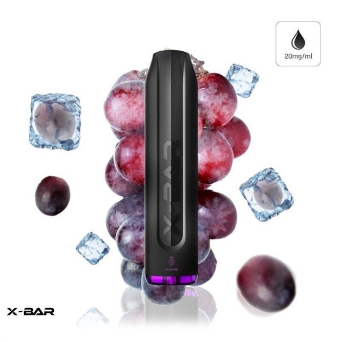 Desechable X-Bar Grape 650 Puff