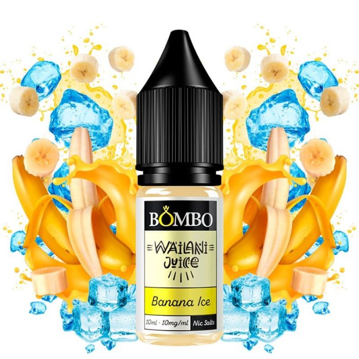 Banana Ice 10ml Wailani Juice Nic Salts by Bombo
